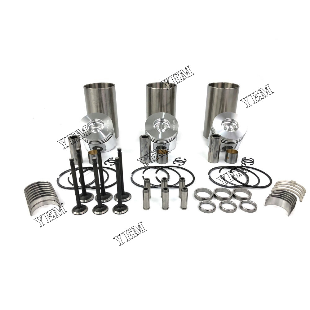 3TNV84 Cylinder Liner Kit With Engine Bearing & Valves For Yanmar Engine parts