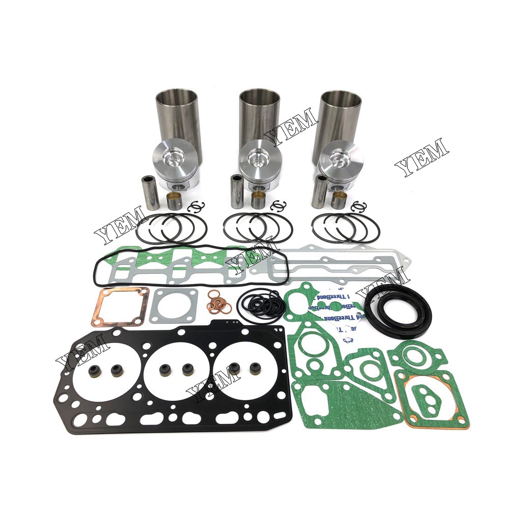 Cylinder Liner Kit With Gasket Set 3TNV88 For Yanmar Engine parts