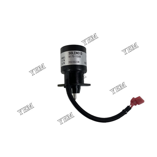 8175-1508 Solenoid valve 3TNV88 For Yanmar Engine parts
