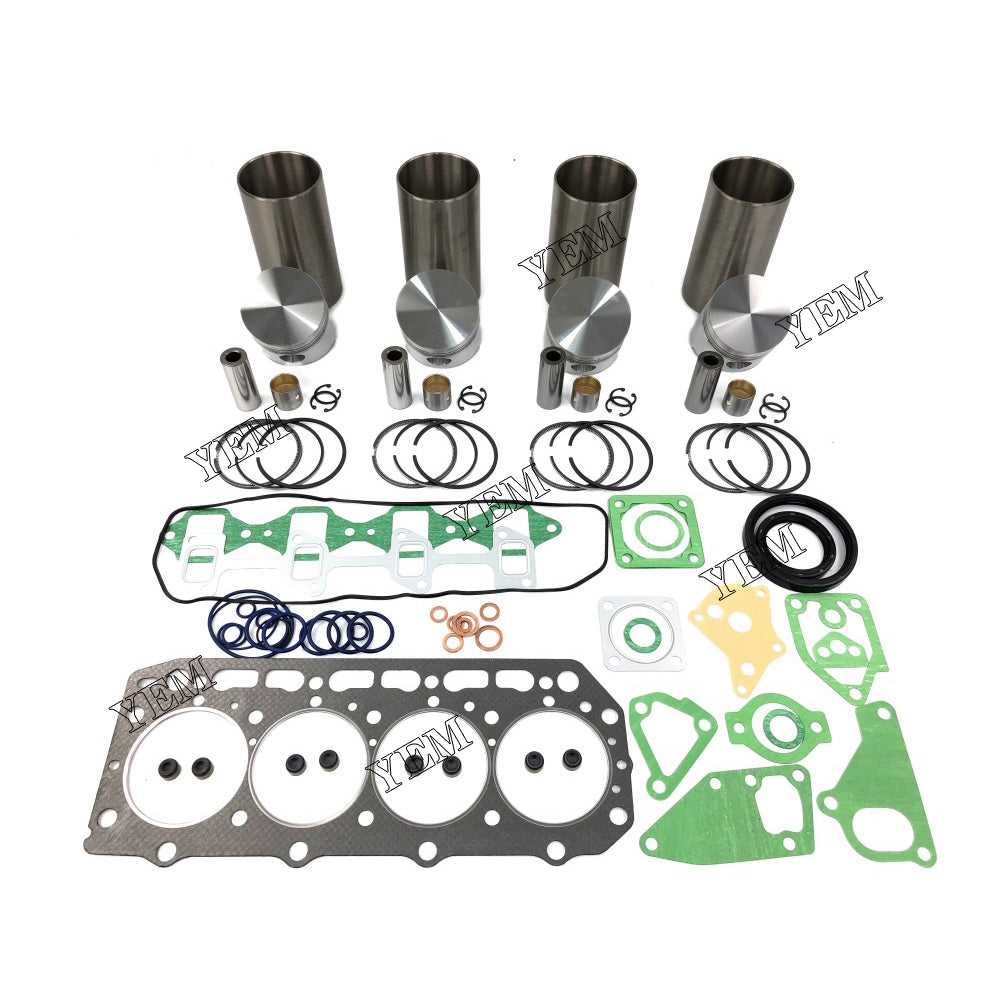 Cylinder Liner Kit With Gasket Set 4D84-1 For Yanmar Engine parts