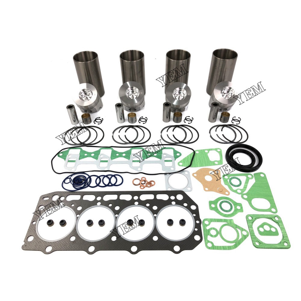 Cylinder Liner Kit With Gasket Set 4D84-2 For Yanmar Engine parts