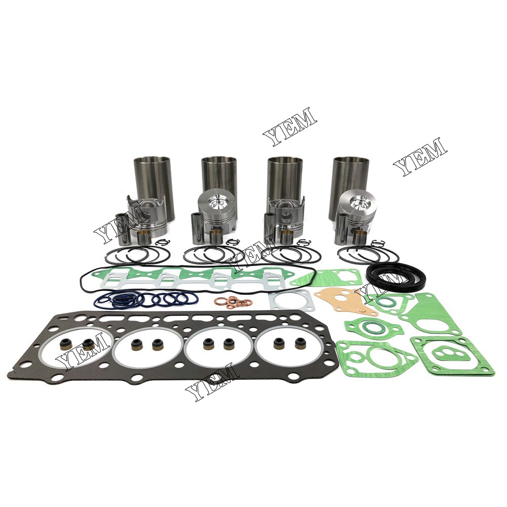 Cylinder Liner Kit With Gasket Set 4D84-2 For Yanmar Engine parts