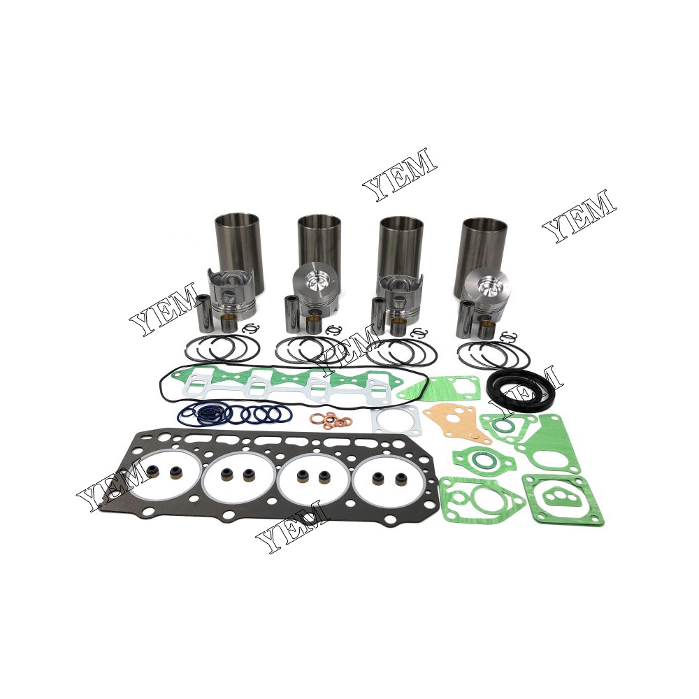 Cylinder Liner Kit With Gasket Set 4D84-2 For Yanmar Engine parts