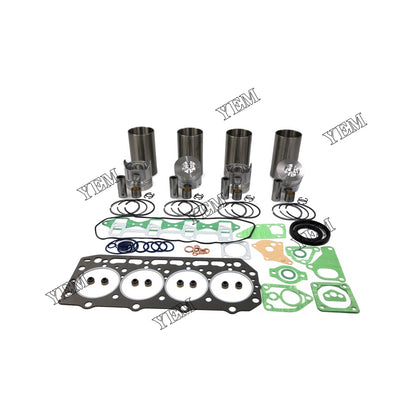 Cylinder Liner Kit With Gasket Set 4D84-2 For Yanmar Engine parts