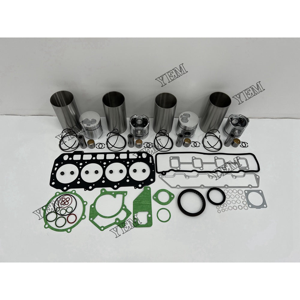 Cylinder Liner Kit With Gasket Set For Yanmar 4D94E Engine parts