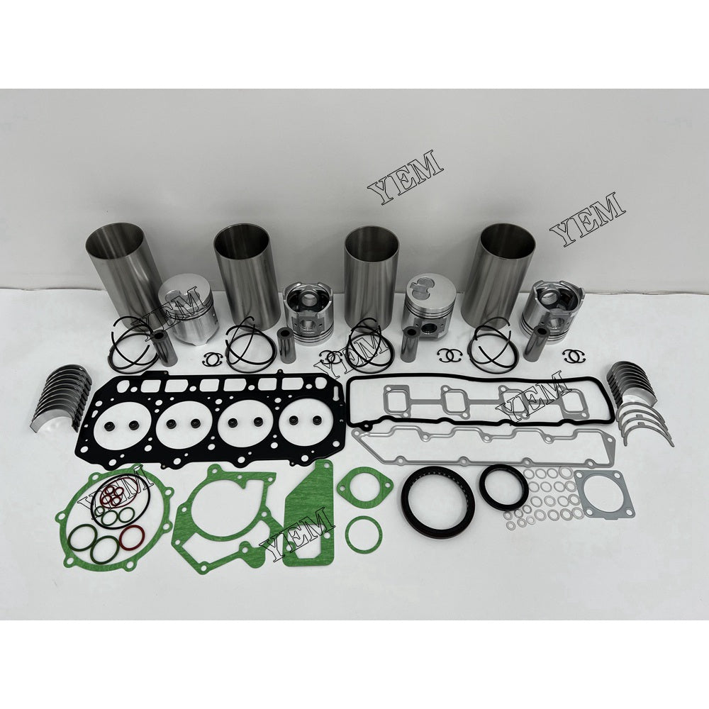 Cylinder Liner And Gasket Kit With Bearing Set For Yanmar 4D94E Engine parts