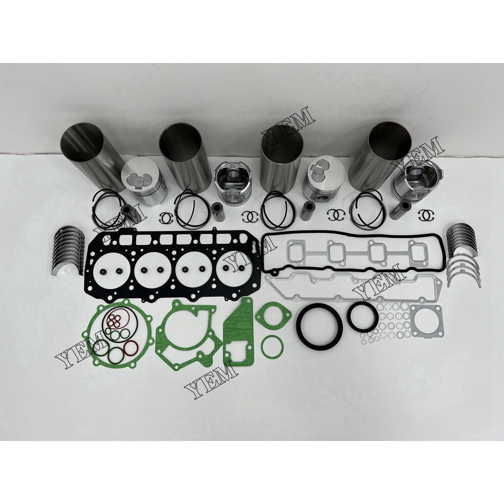 Cylinder Liner And Gasket Kit With Bearing Set For Yanmar 4D94E Engine parts