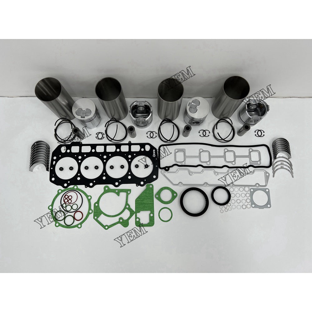 Cylinder Liner And Gasket Kit With Bearing Set For Yanmar 4D94E Engine parts