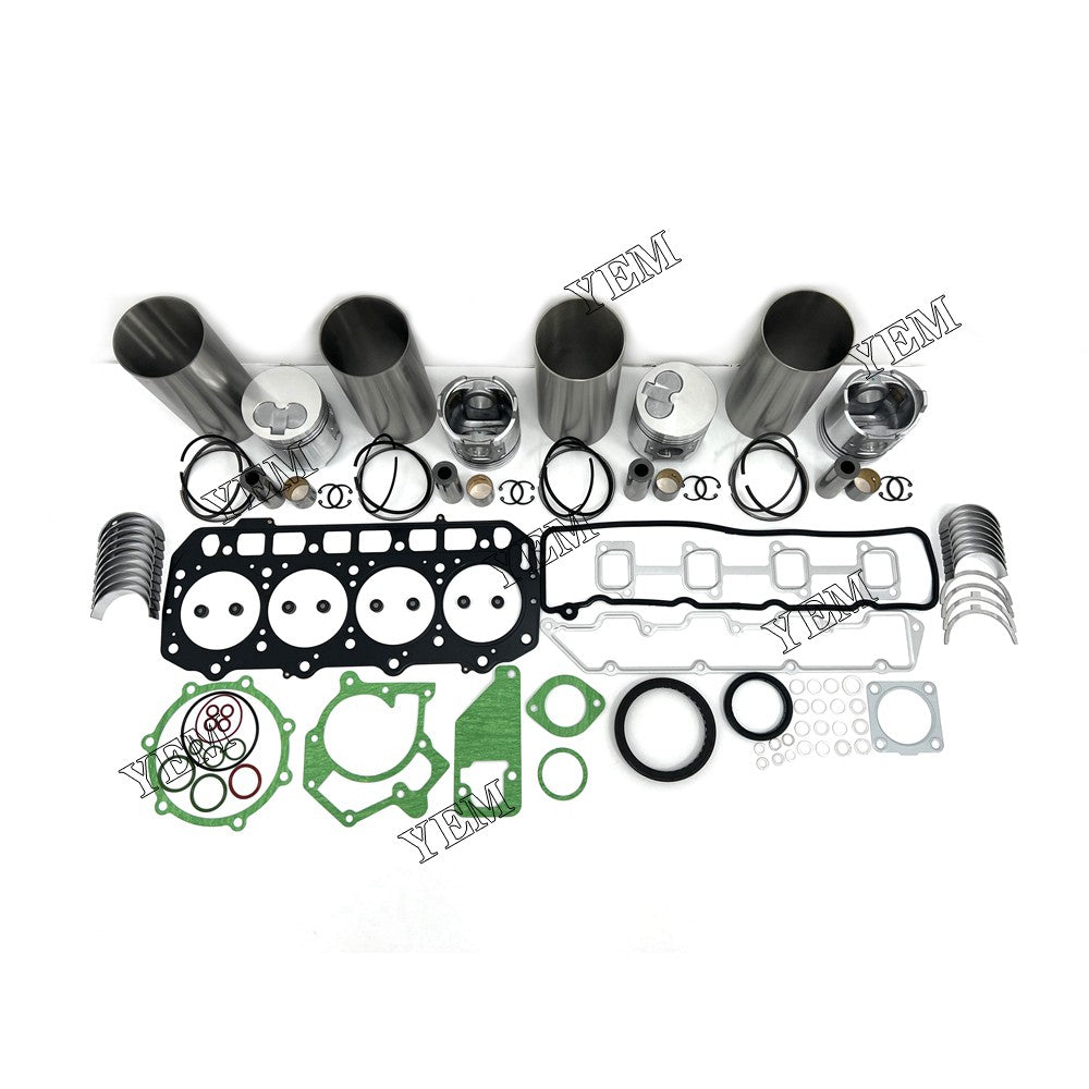 4TNV84 Cylinder Liner And Gasket Kit With Bearing Set For Yanmar Engine parts