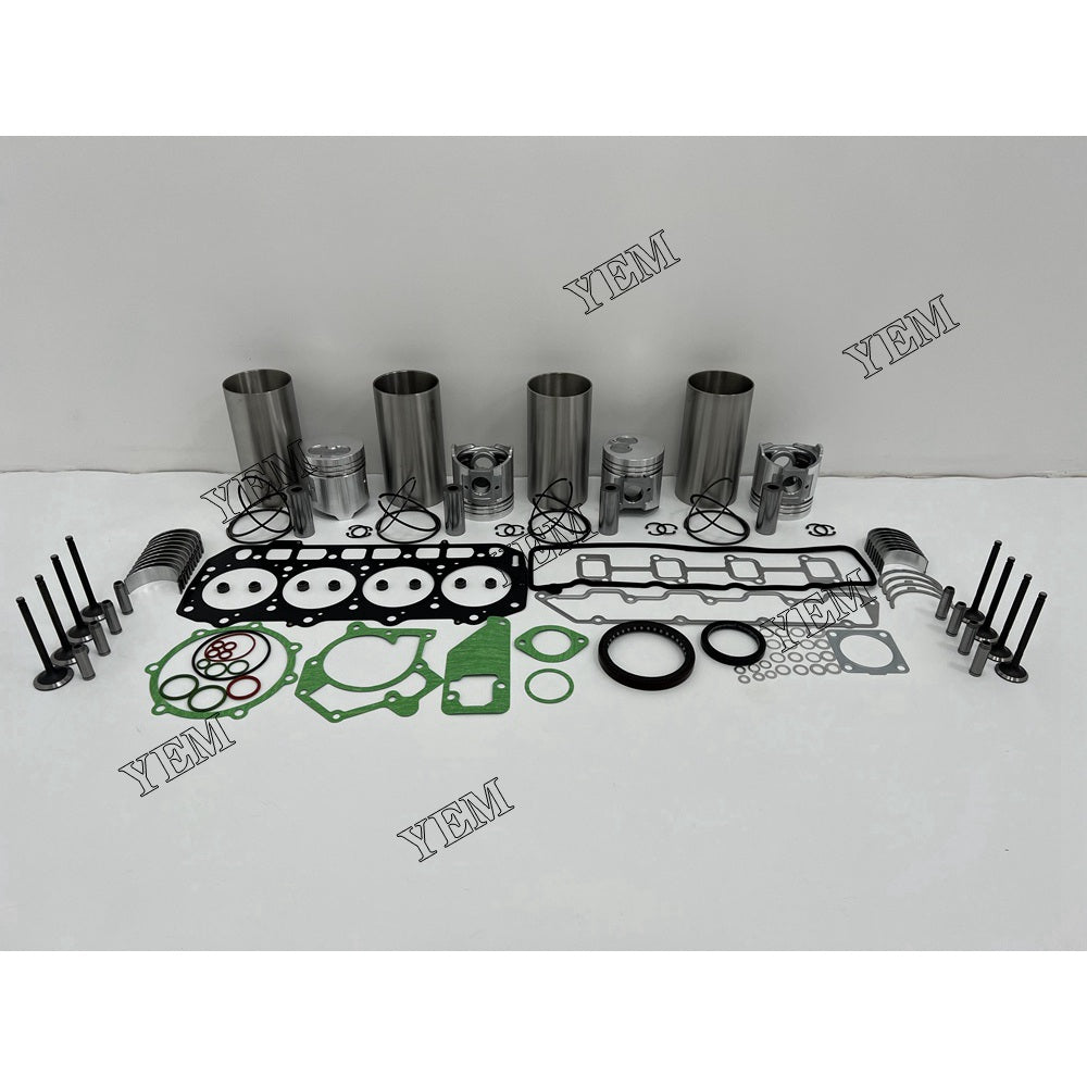 Cylinder Liner And Gasket Kit With Bearing Valve Guide For Yanmar 4D94E Engine parts