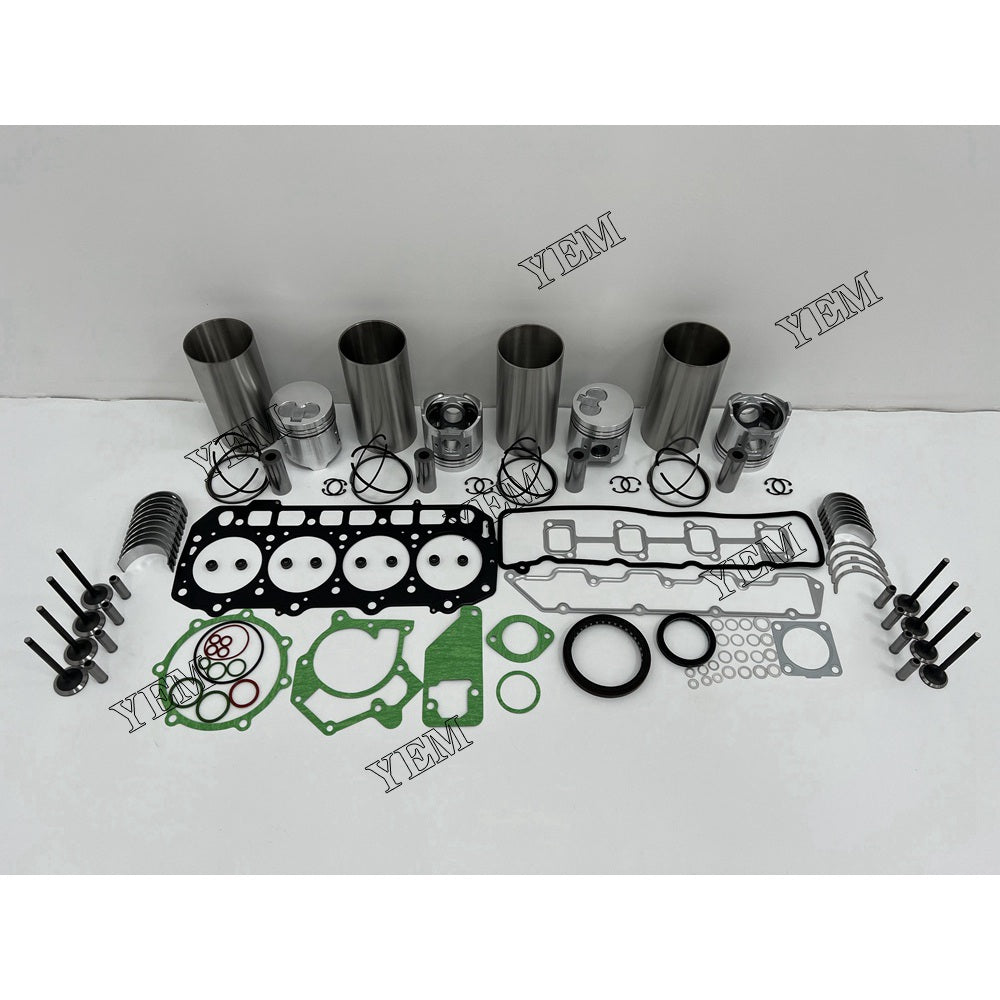 Cylinder Liner And Gasket Kit With Bearing Valve Guide For Yanmar 4D94E Engine parts