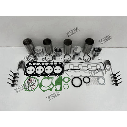 Cylinder Liner And Gasket Kit With Bearing Valve Guide For Yanmar 4D94E Engine parts