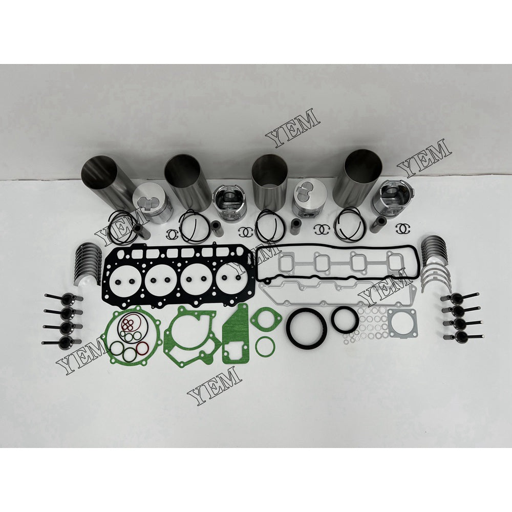 Cylinder Liner And Gasket Kit With Bearing Valve Guide For Yanmar 4D94E Engine parts