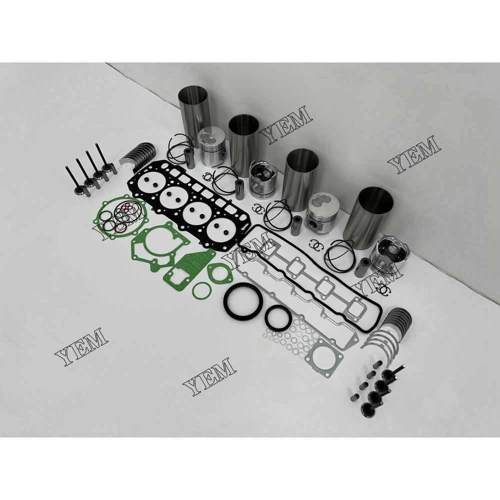 Cylinder Liner And Gasket Kit With Bearing Valve Guide For Yanmar 4D94E Engine parts