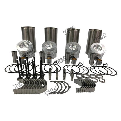 Cylinder Liner Kit With Engine Bearing & Valves 4TN100 For Yanmar Engine parts