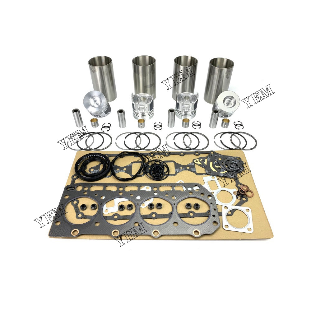 Cylinder Liner Kit With Gasket Set For Yanmar 4TNA78 Engine parts