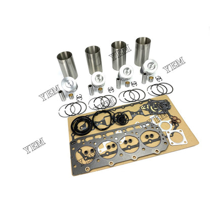 Cylinder Liner Kit With Gasket Set For Yanmar 4TNA78 Engine parts
