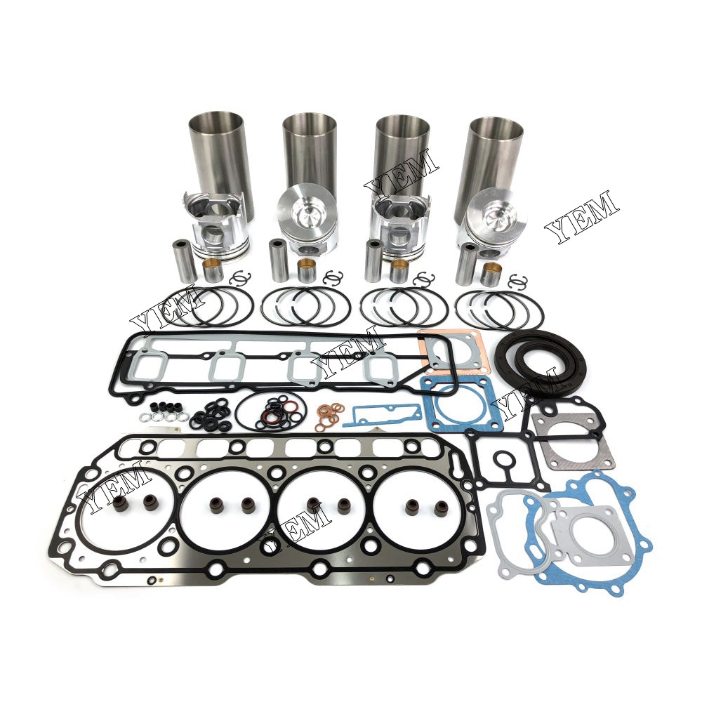 4TNE106 Cylinder Liner Kit With Gasket Set For Yanmar Engine parts