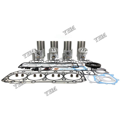 4TNE106 Cylinder Liner Kit With Gasket Set For Yanmar Engine parts