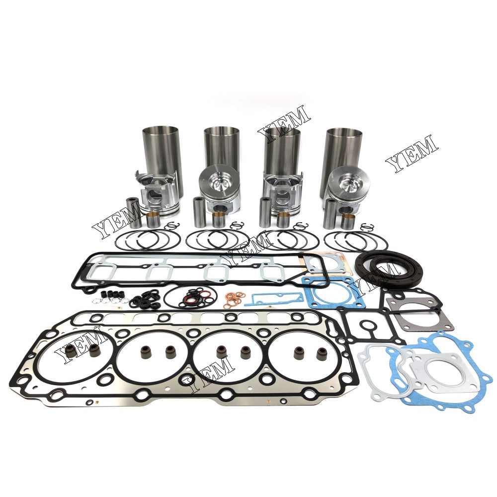 4TNE106 Cylinder Liner Kit With Gasket Set For Yanmar Engine parts