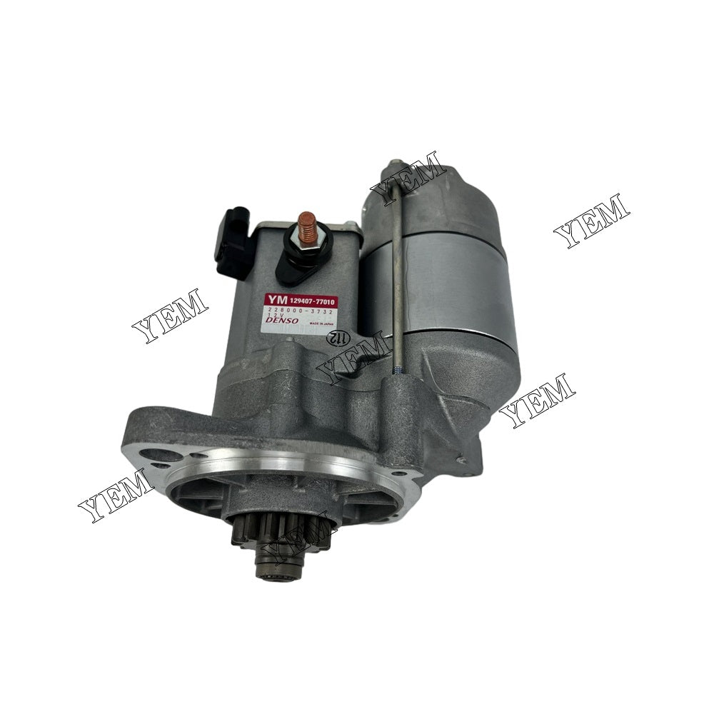 4TNE84 Starter Motor 129407-77010 For Yanmar Engine parts