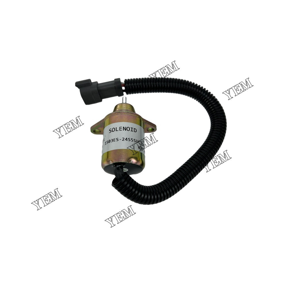 Fuel Stop Solenoid Valve 1503ES-24S5SUC11S For Yanmar 4TNE84 Engine parts