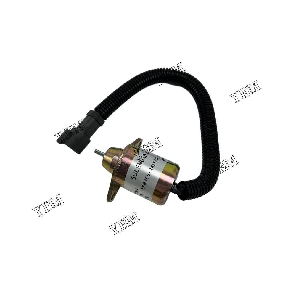 Fuel Stop Solenoid Valve 1503ES-24S5SUC11S For Yanmar 4TNE84 Engine parts