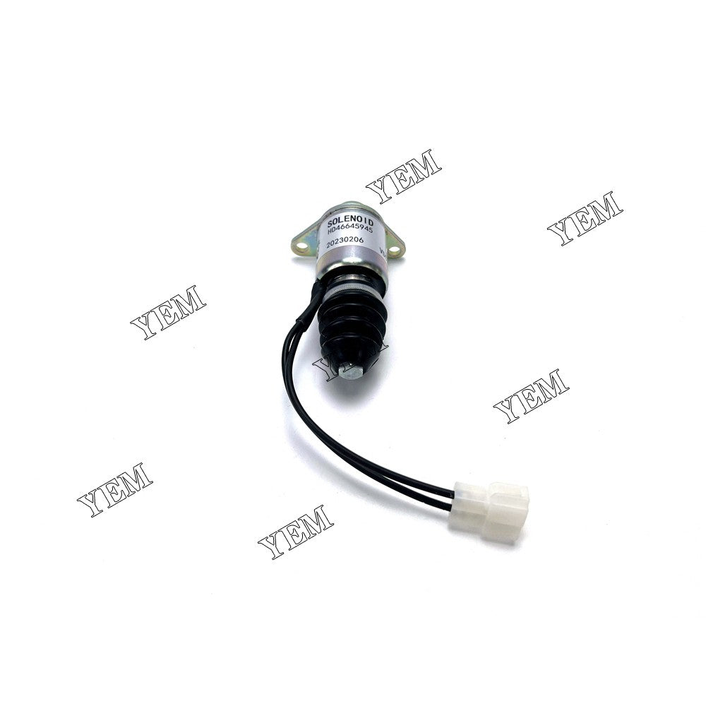 4TNE88 Fuel Stop Solenoid Valve For Yanmar Engine parts 129209-77950 HD46645945