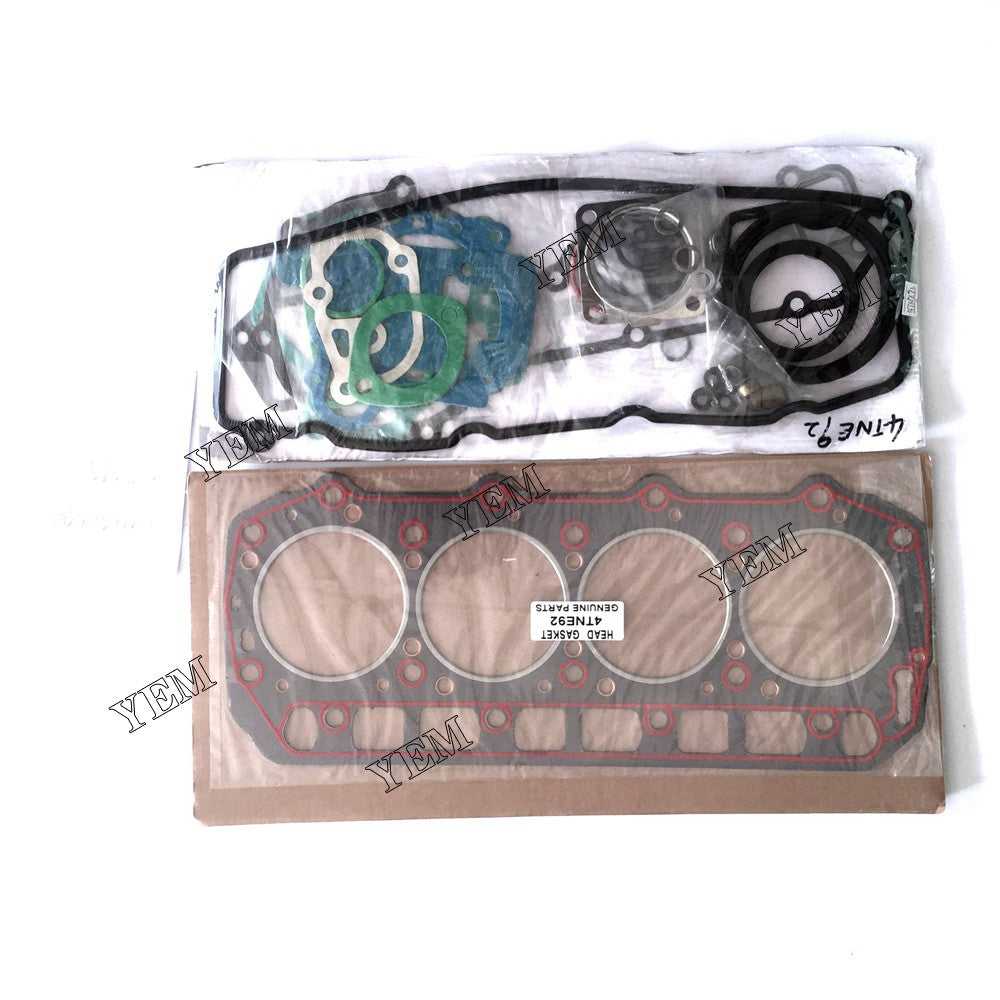 Full Gasket Kit For Yanmar Engine parts 4TNE92
