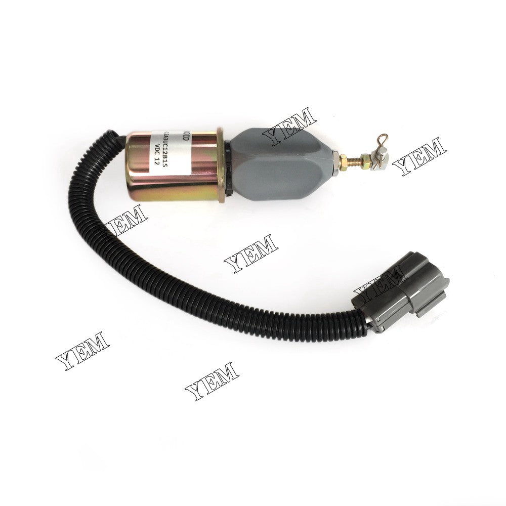 4TNE94 Fuel Stop Solenoid Valve For Yanmar Engine parts 1751ES-12A3UC12B1S