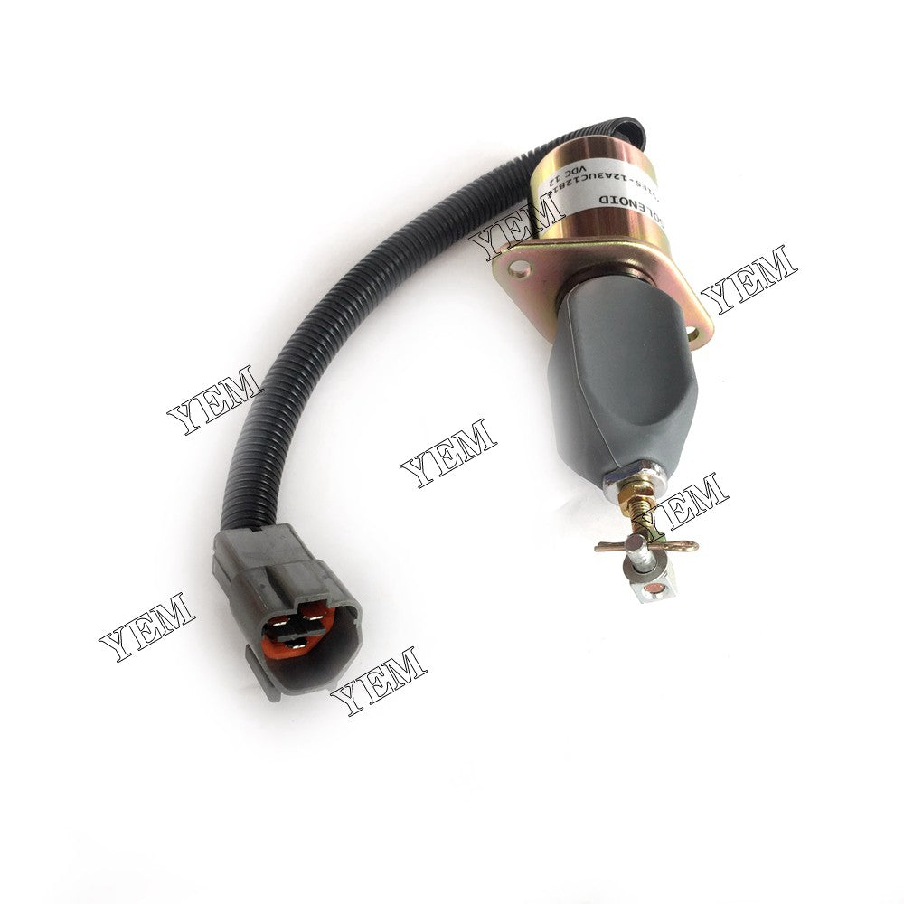 4TNE94 Fuel Stop Solenoid Valve For Yanmar Engine parts 1751ES-12A3UC12B1S