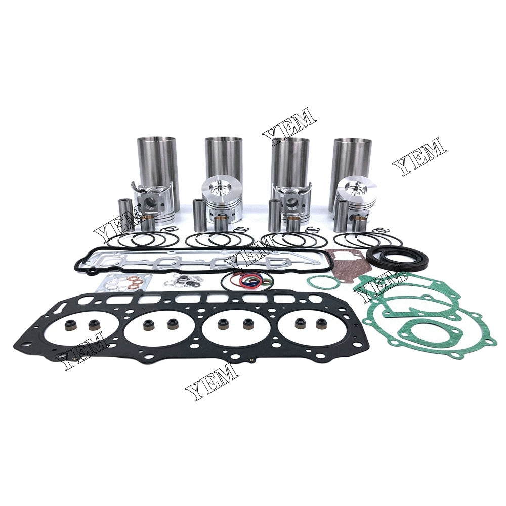 Cylinder Liner Kit With Gasket Set For Yanmar 4TNE98 Engine parts