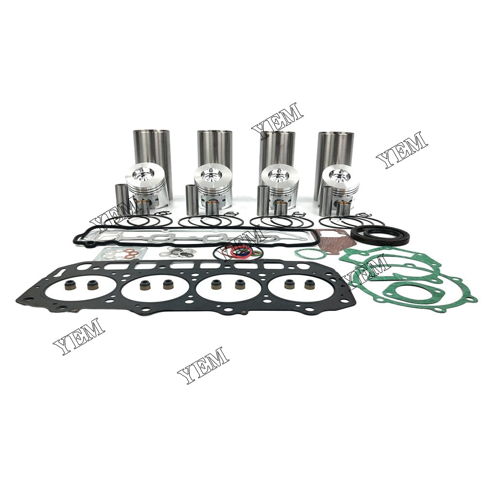 Cylinder Liner Kit With Gasket Set For Yanmar 4TNE98 Engine parts