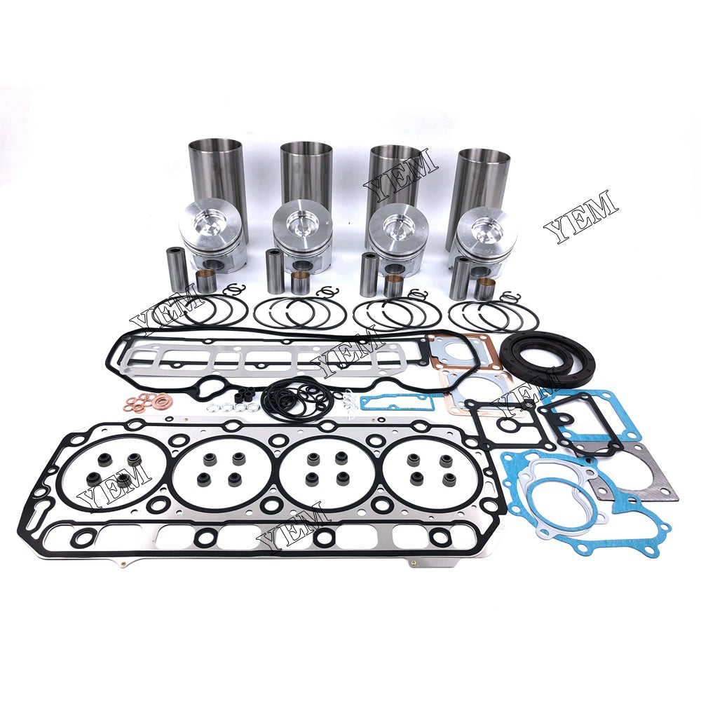 4TNV106 Cylinder Liner Kit With Gasket Set For Yanmar Engine parts