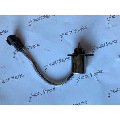 Fuel Stop Solenoid Valve For Yanmar 4TNV106 Engine parts