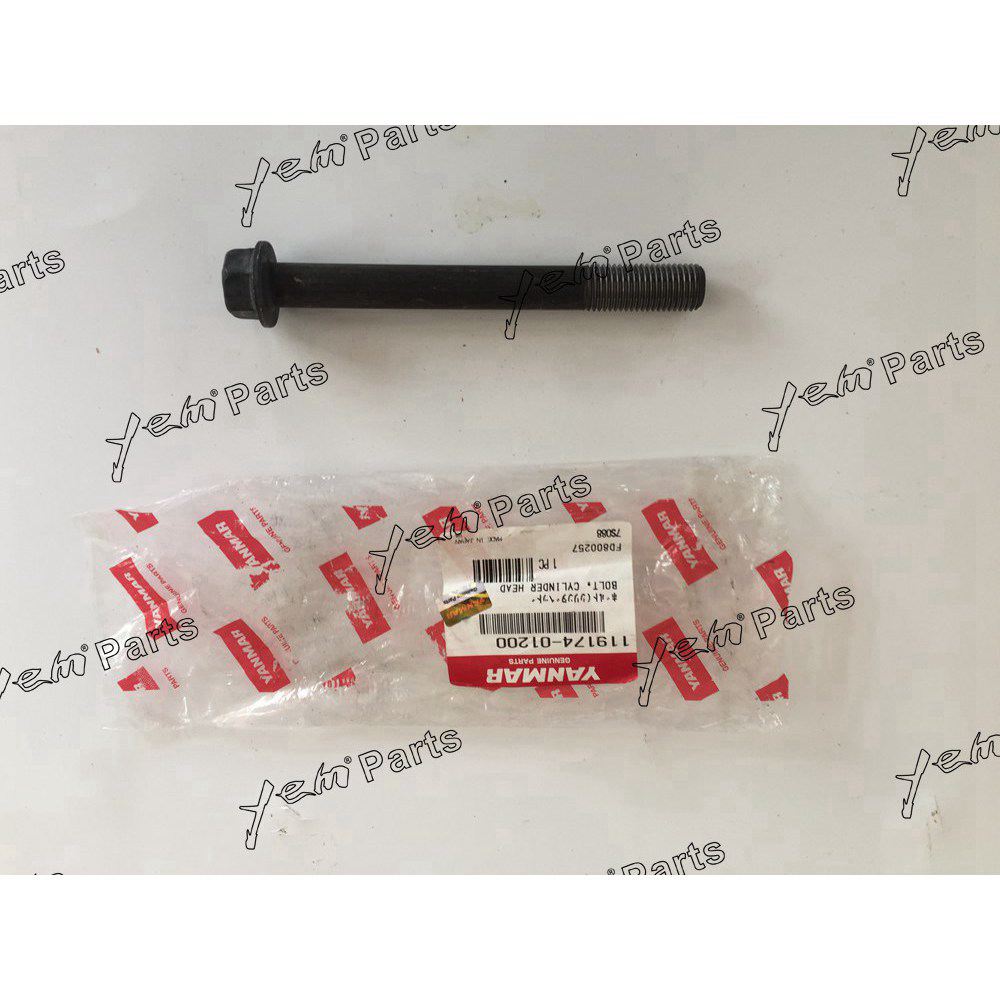 4TNV106 Cylinder Head Bolt For Yanmar Engine parts 119174-01200