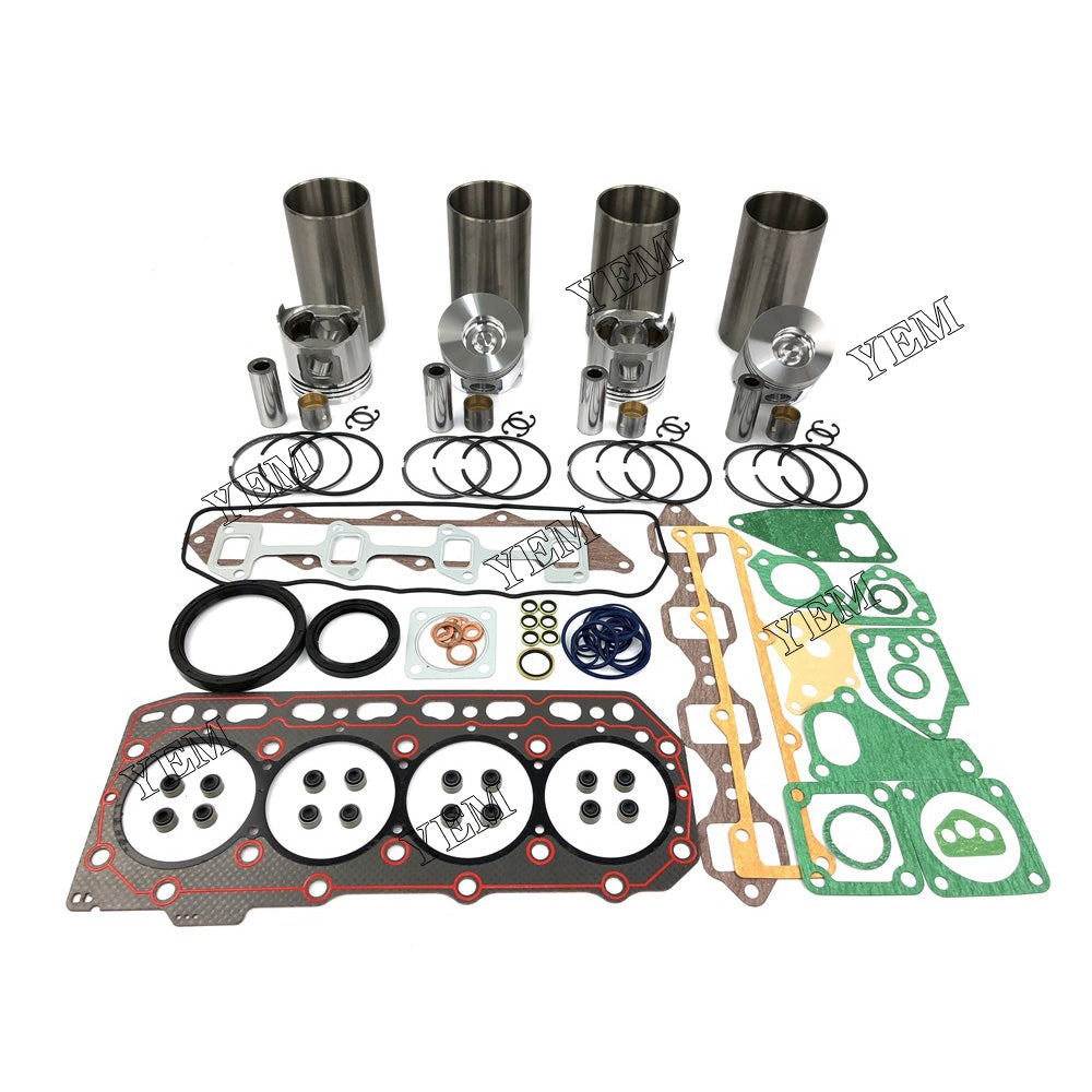 4TNV84 Cylinder Liner Kit With Gasket Set For Yanmar Engine parts