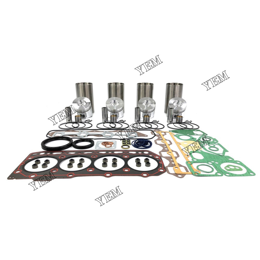Cylinder Liner Kit With Gasket Set For Yanmar 4TNV84 Engine parts