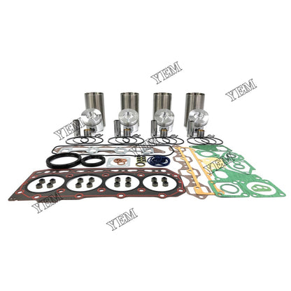Cylinder Liner Kit With Gasket Set For Yanmar 4TNV84 Engine parts