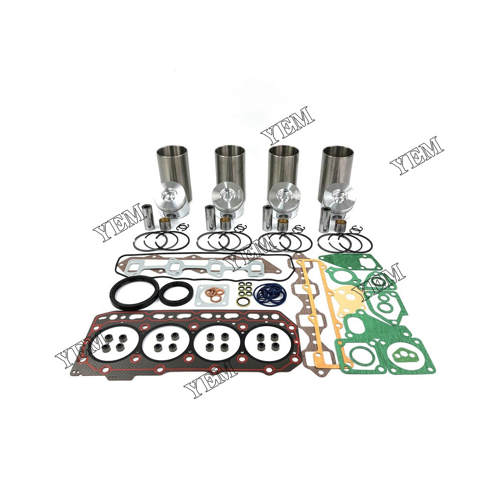 Cylinder Liner Kit With Gasket Set For Yanmar 4TNV84 Engine parts