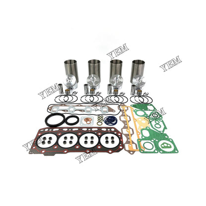 Cylinder Liner Kit With Gasket Set For Yanmar 4TNV84 Engine parts