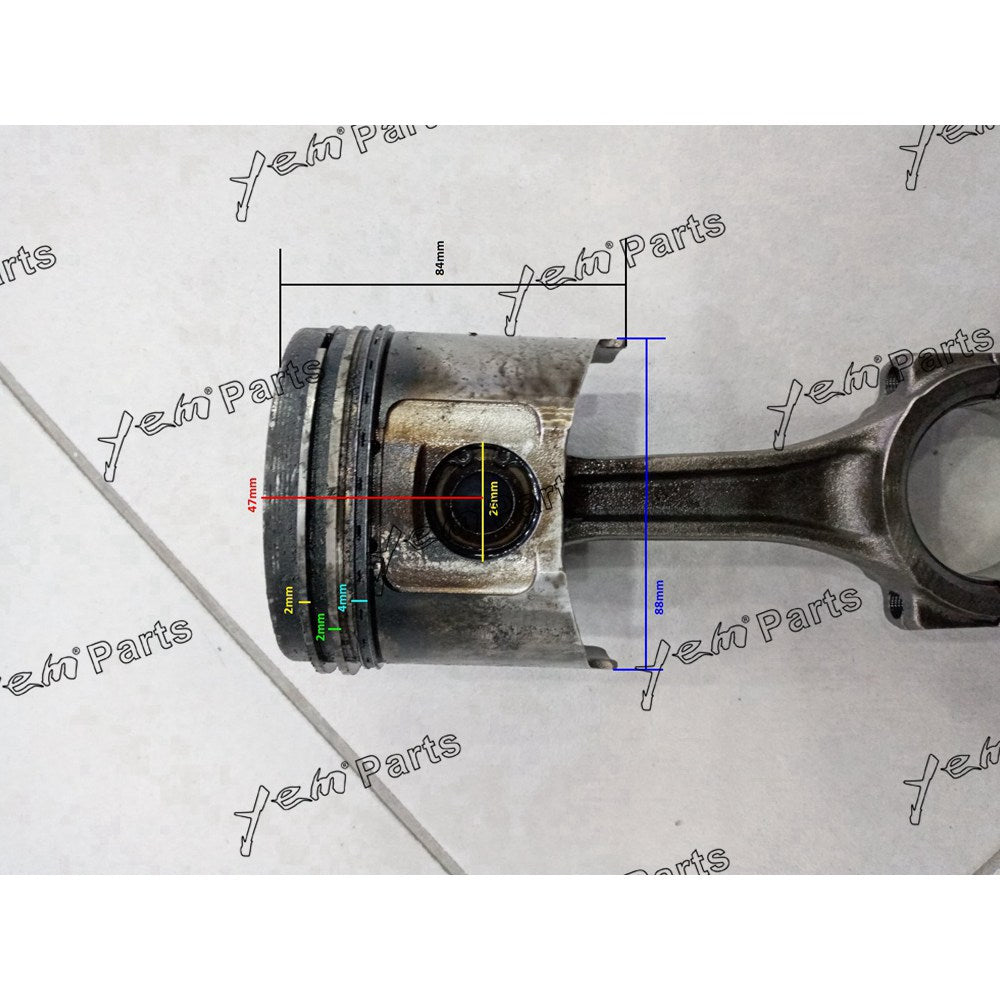 Piston For Yanmar 4TNV88 Engine parts