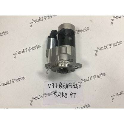Starter Motor For Yanmar 4TNV94 Engine parts