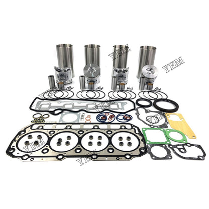 Cylinder Liner Kit With Gasket Set For Yanmar 4TNV94 Engine parts