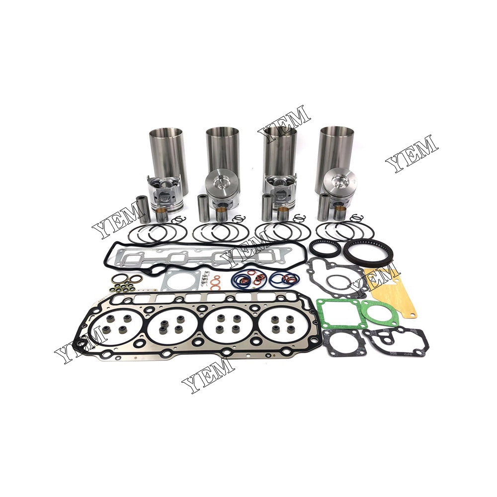 Cylinder Liner Kit With Gasket Set For Yanmar 4TNV94 Engine parts