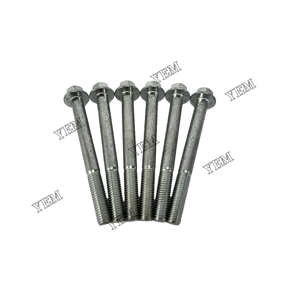 Exhaust Manifold Bolts 119802-13680 For Yanmar 4TNV94 Engine parts