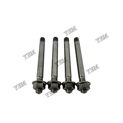 4TNV94 Exhaust Manifold Bolts 129263-13210 For Yanmar Engine parts