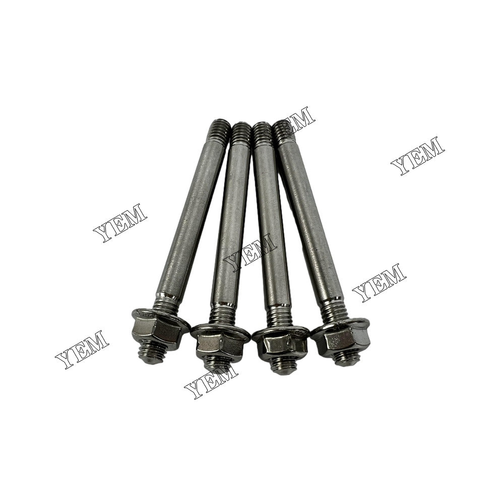 4TNV94 Exhaust Manifold Bolts 129263-13210 For Yanmar Engine parts