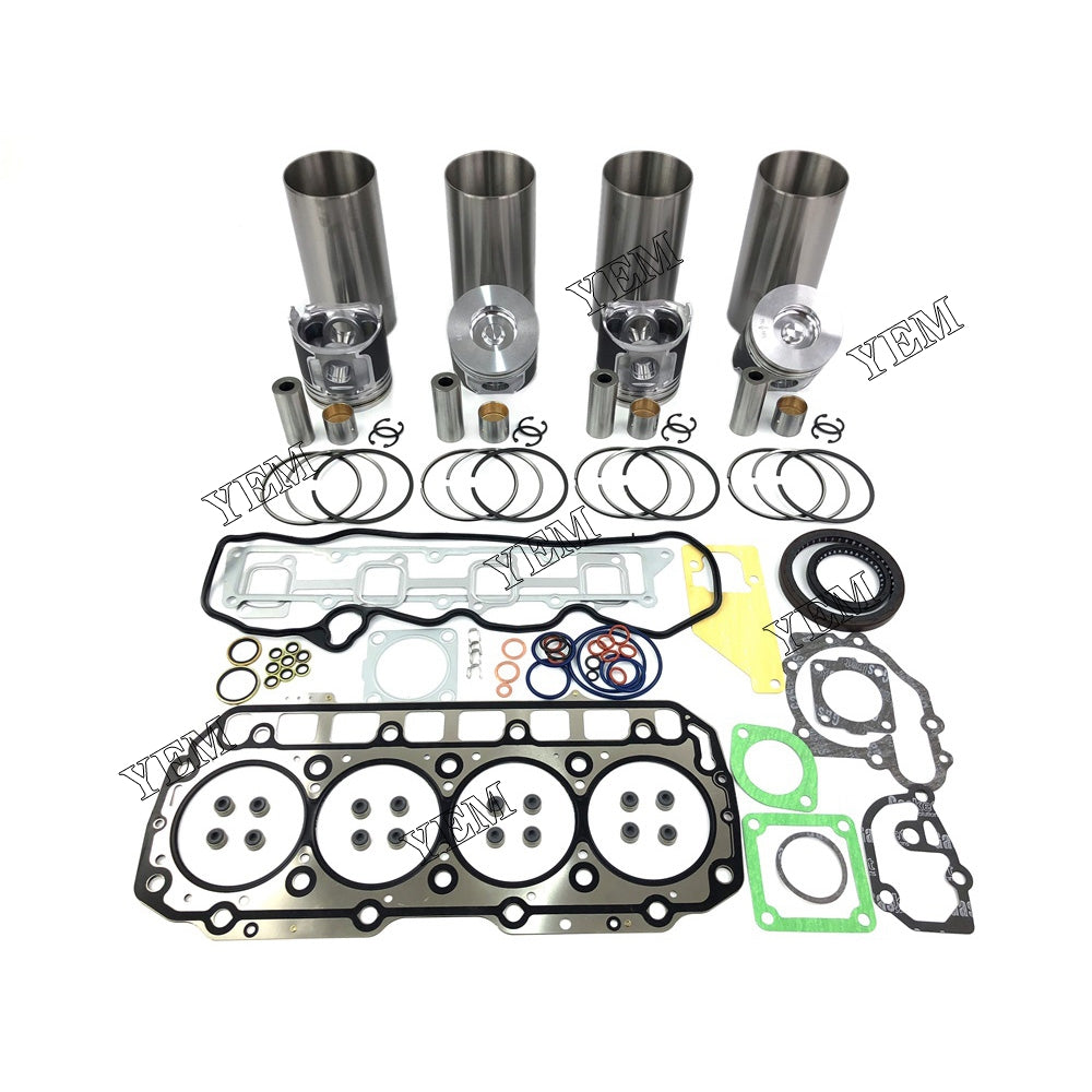 Cylinder Liner Kit With Gasket Set For Yanmar 4TNV98 Engine parts