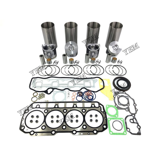 Cylinder Liner Kit With Gasket Set For Yanmar 4TNV98 Engine parts